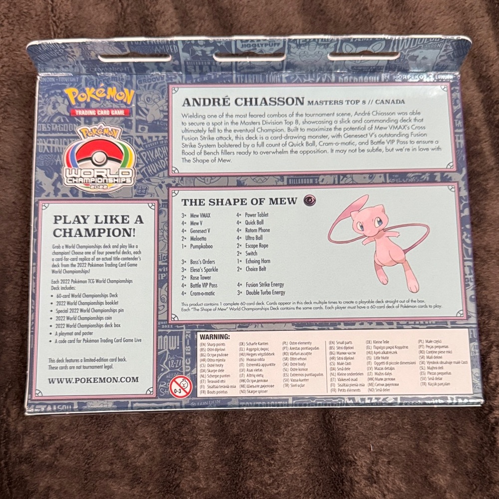Pokemon World Championships Deck - Pink and Purple - Picture 2 of 2